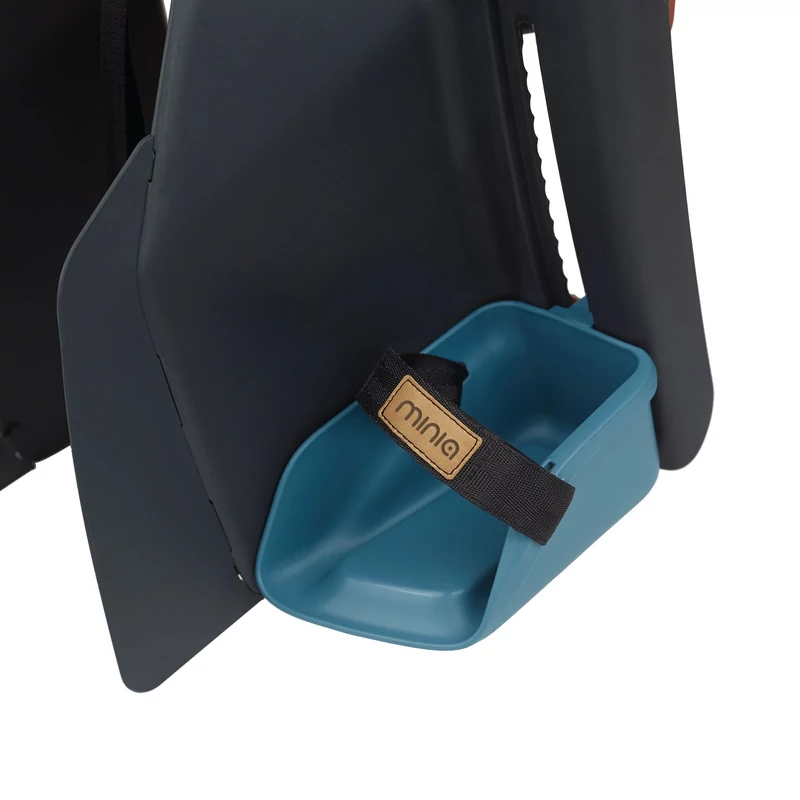 POLISPORT Minia FF kerékpár gyerekülés vázra - kék - 7