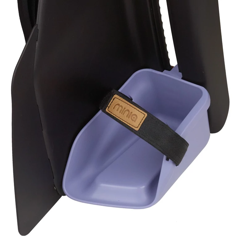 POLISPORT Minia FF kerékpár gyerekülés vázra - lila - 7