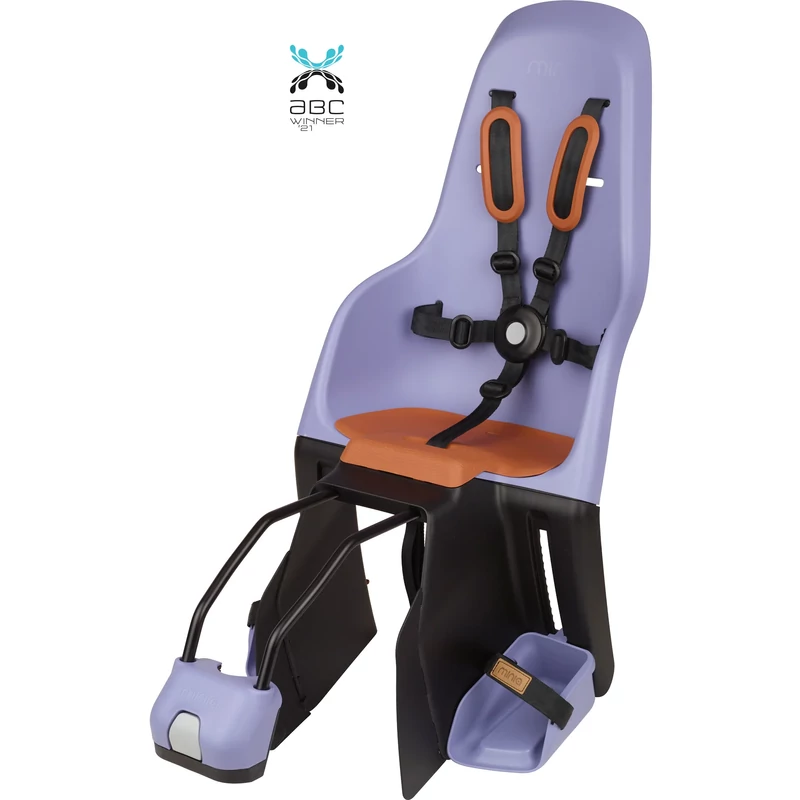 POLISPORT Minia FF kerékpár gyerekülés vázra - lila