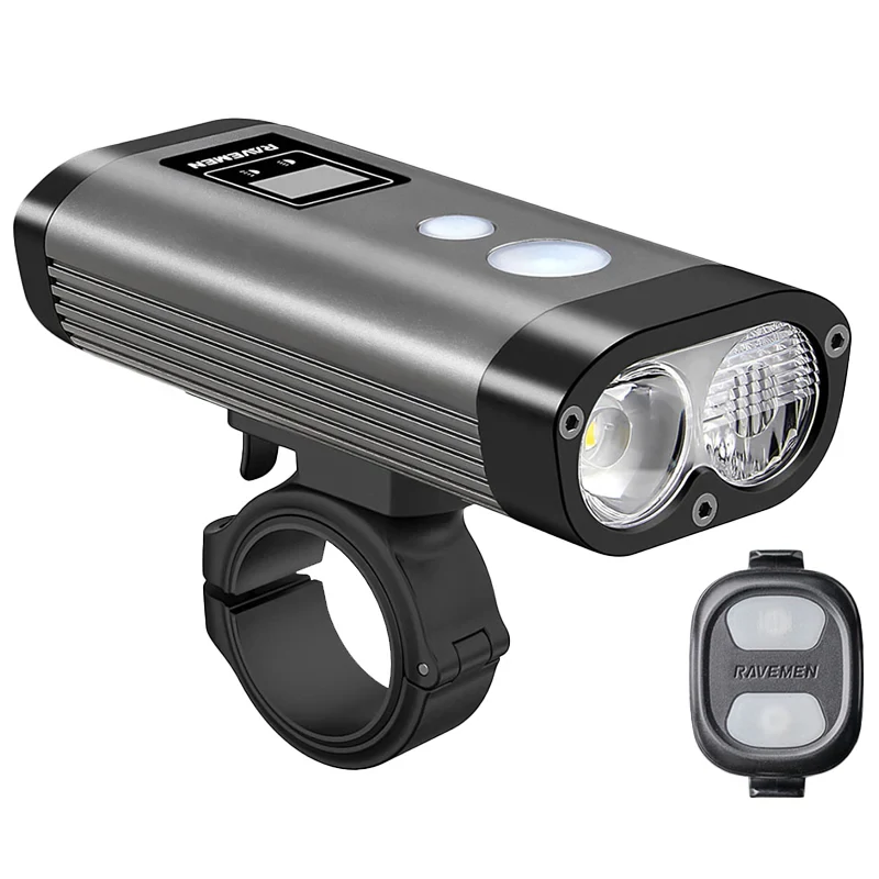 RAVEMEN PR2000 kerékpár első lámpa - 2