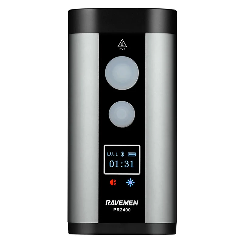 RAVEMEN PR2400 kerékpár első lámpa - 4