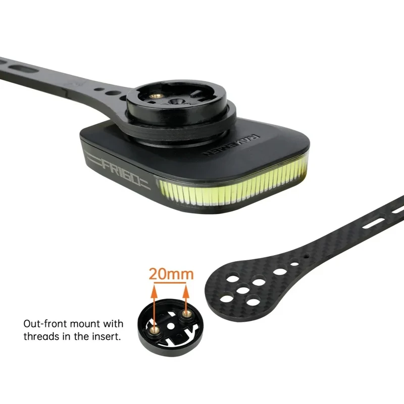 RAVEMEN AGM02 kerékpár lámpatartó konzol - 4