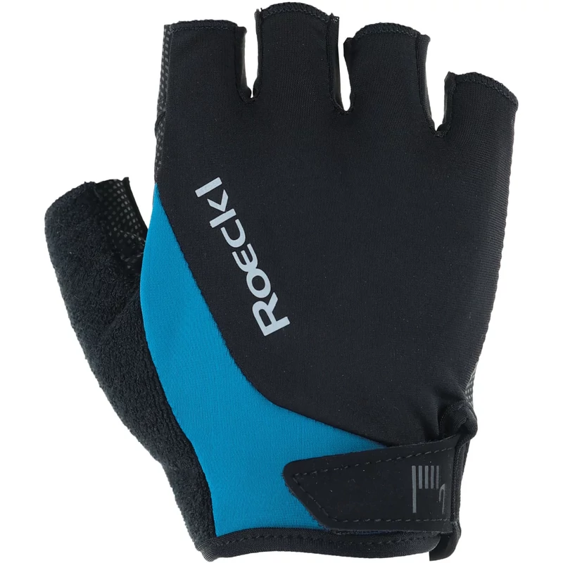 ROECKL Basel 2 rövid ujjú kerékpáros kesztyű - kék - 6.0