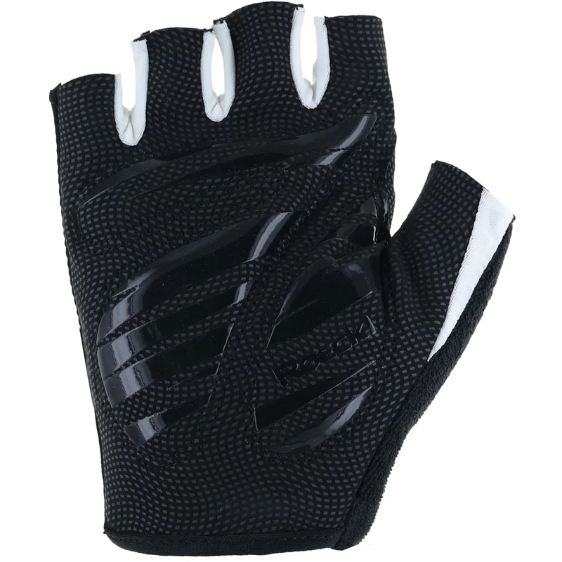 ROECKL Basel 2 rövid ujjú kerékpáros kesztyű - fehér - 6.0 - 2