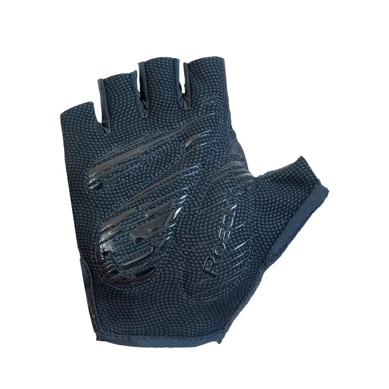 ROECKL Basel rövid ujjú kerékpáros kesztyű - fekete - 9.0 - 2