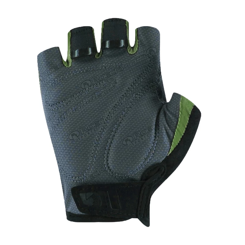 ROECKL Busano rövid ujjú kerékpáros kesztyű - zöld - 6.0 - 2