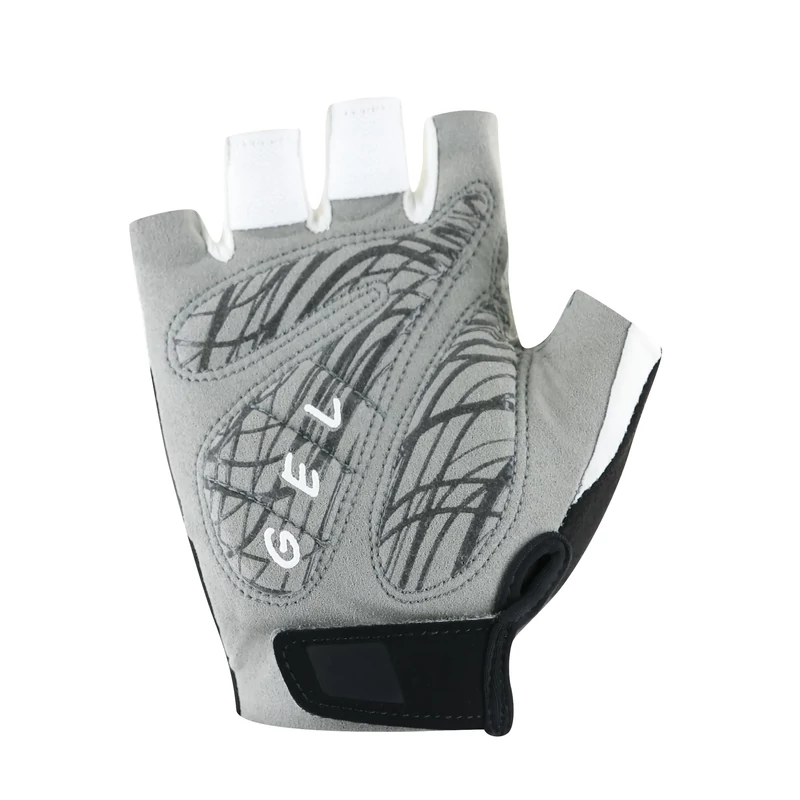 ROECKL Danis 2 rövid ujjú kerékpáros kesztyű - fehér - 6.0 - 2