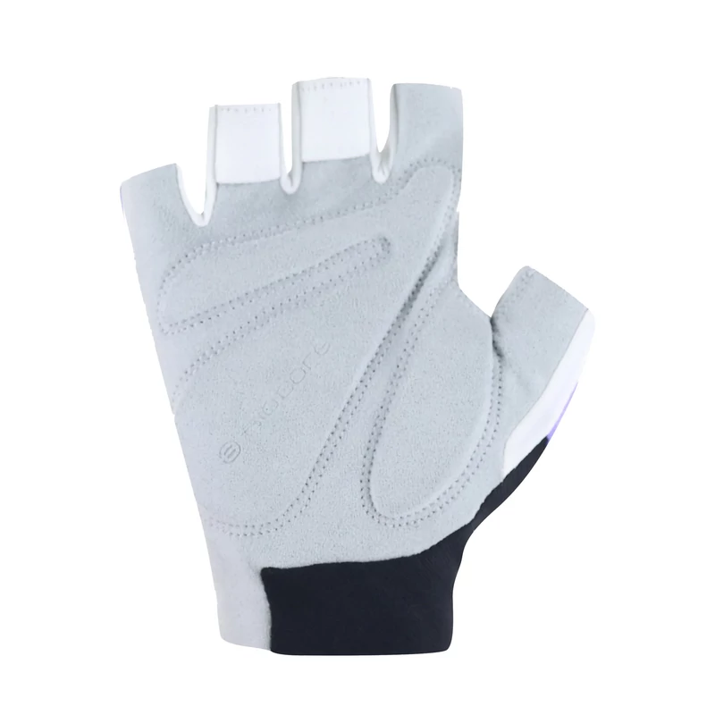 ROECKL Deleni rövid ujjú kerékpáros kesztyű - lila - 6.0 - 2