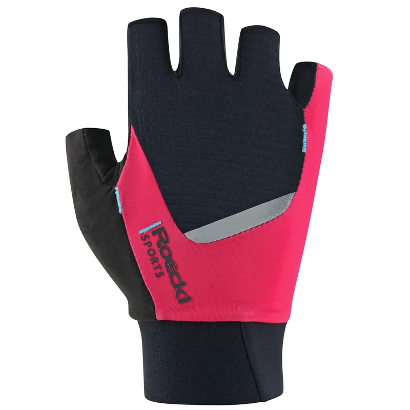 ROECKL Diamante 2 rövid ujjú kerékpáros kesztyű - pink - 6.0