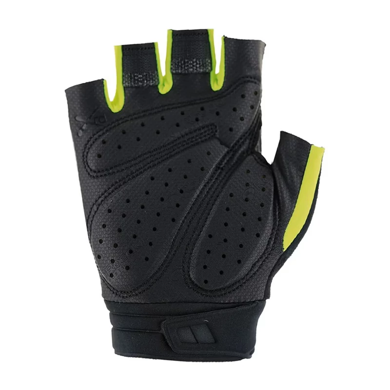 ROECKL Iguna rövid ujjú kerékpáros kesztyű - fekete/sárga - 8.5 - 2