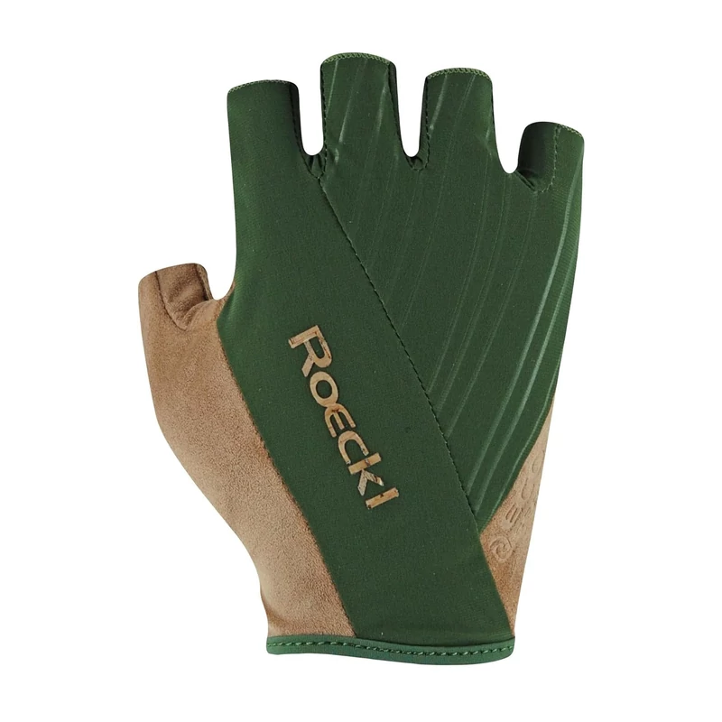 ROECKL Isone rövid ujjú kerékpáros kesztyű - zöld - 10.0