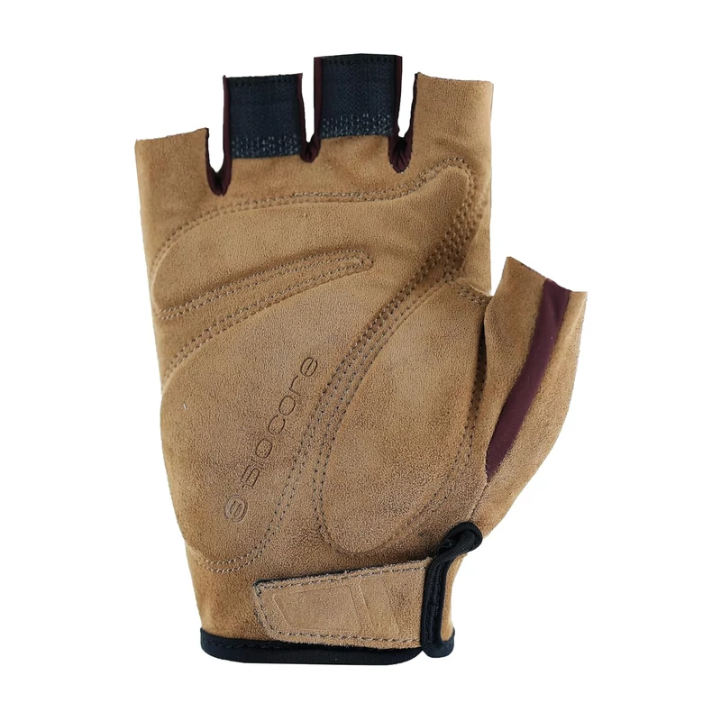 ROECKL Isone rövid ujjú kerékpáros kesztyű - mahagóni - 9.5 - 2