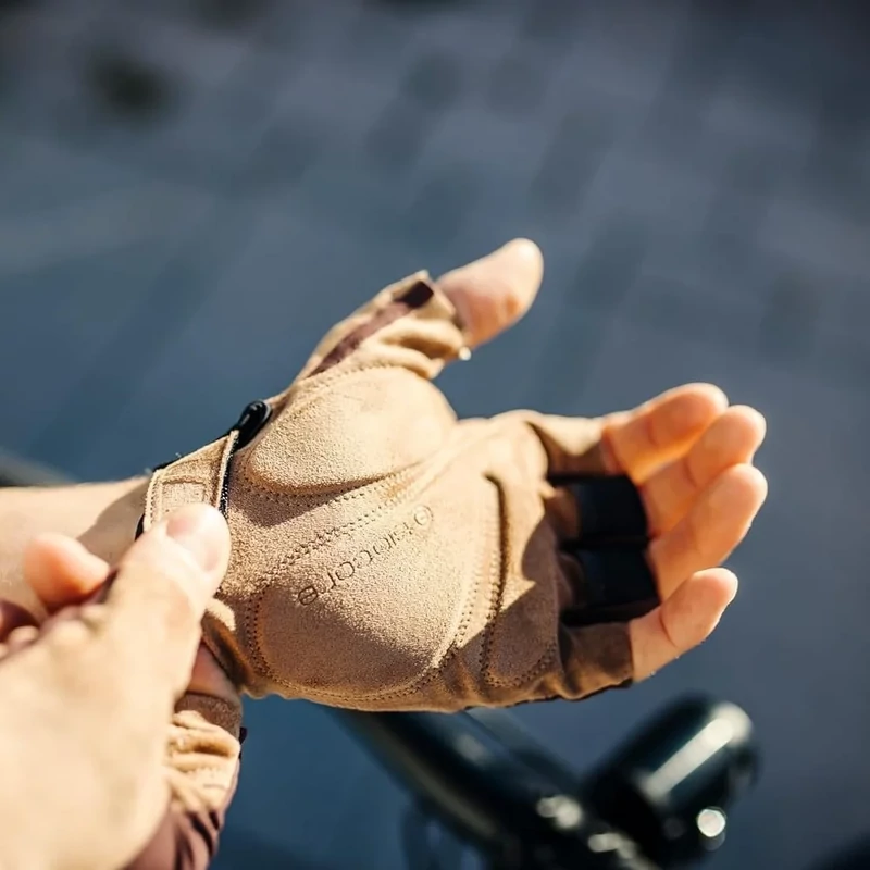 ROECKL Isone rövid ujjú kerékpáros kesztyű - fekete - 10.0 - 5