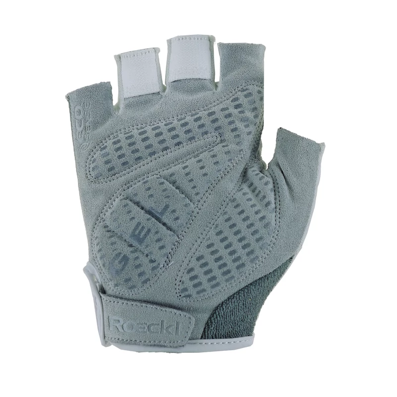 ROECKL Istia rövid ujjú kerékpáros kesztyű - fehér - 10.5 - 2