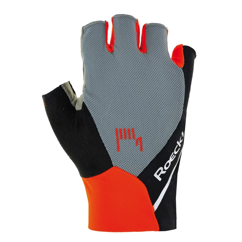 ROECKL Ivory 2 rövid ujjú kerékpáros kesztyű - szürke - 9.5