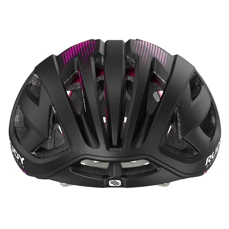 RUDY PROJECT Egos kerékpáros sisak - fekete/pink - S - 2