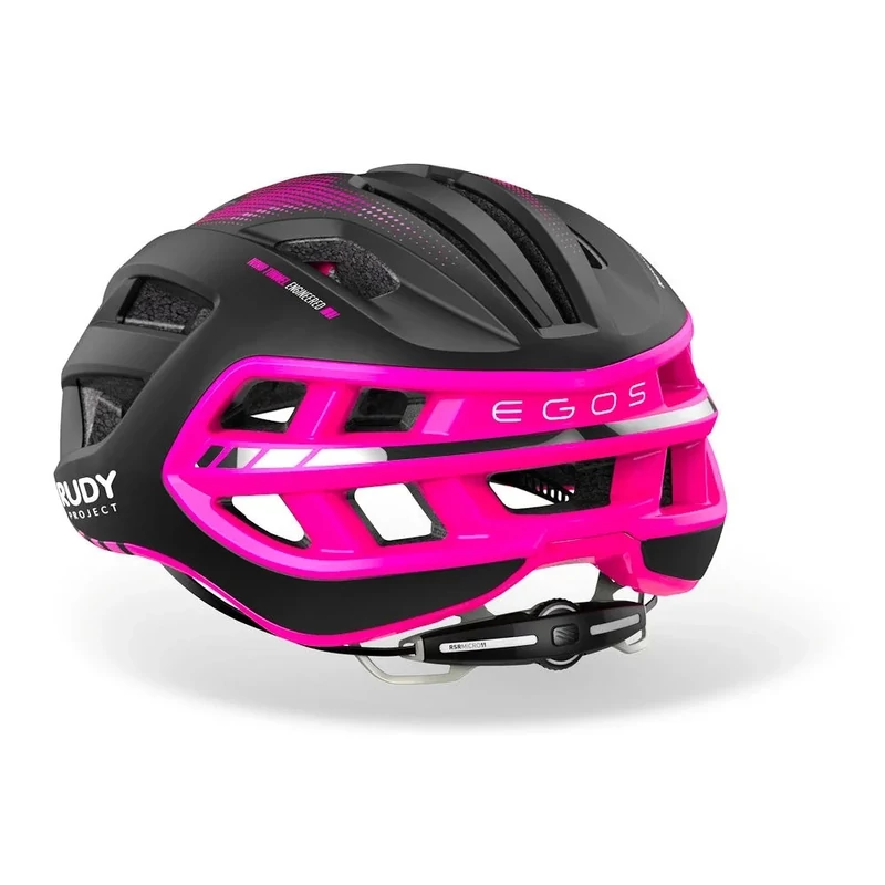 RUDY PROJECT Egos kerékpáros sisak - fekete/pink - S - 4