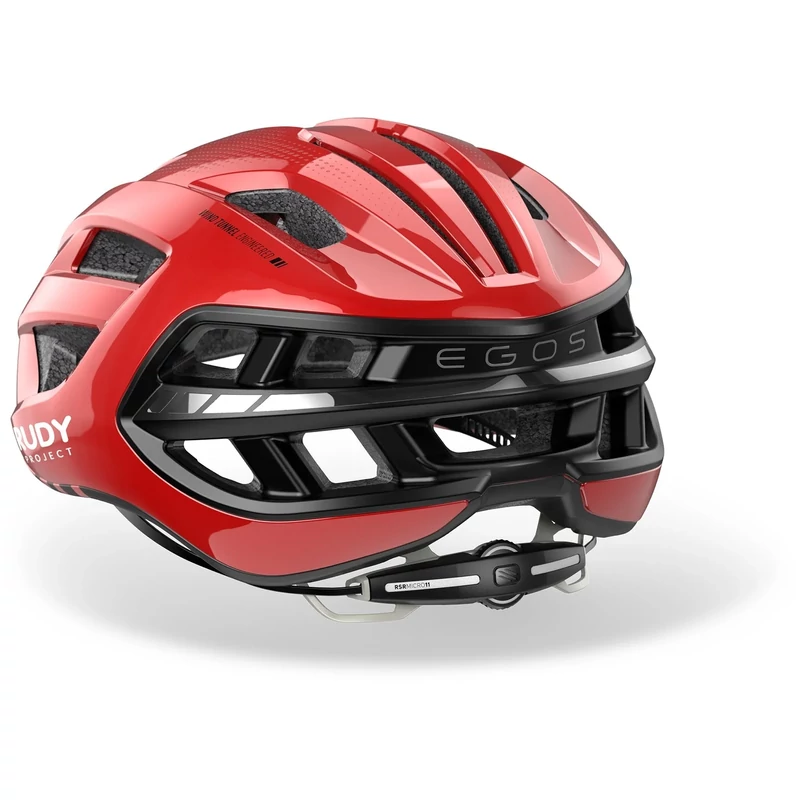 RUDY PROJECT Egos kerékpáros sisak - piros - M - 4