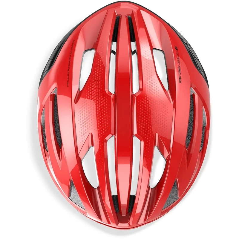 RUDY PROJECT Egos kerékpáros sisak - piros - M - 5