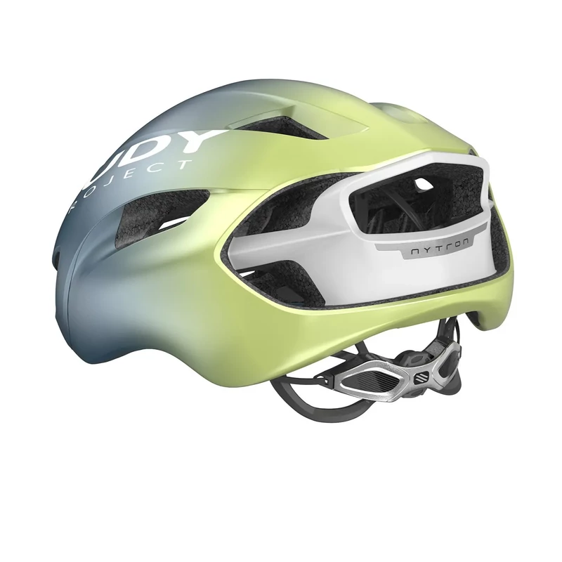 RUDY PROJECT Nytron kerékpáros sisak - kék/zöld - S/M - 4