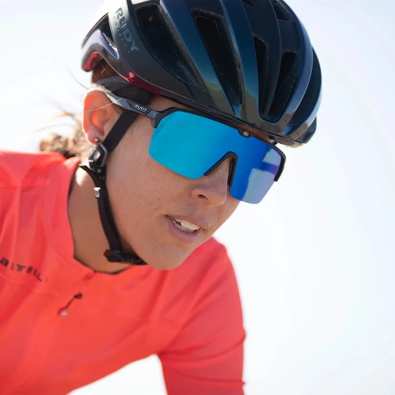 RUDY PROJECT Spinshield Air napszemüveg - Black - Smoke - 7