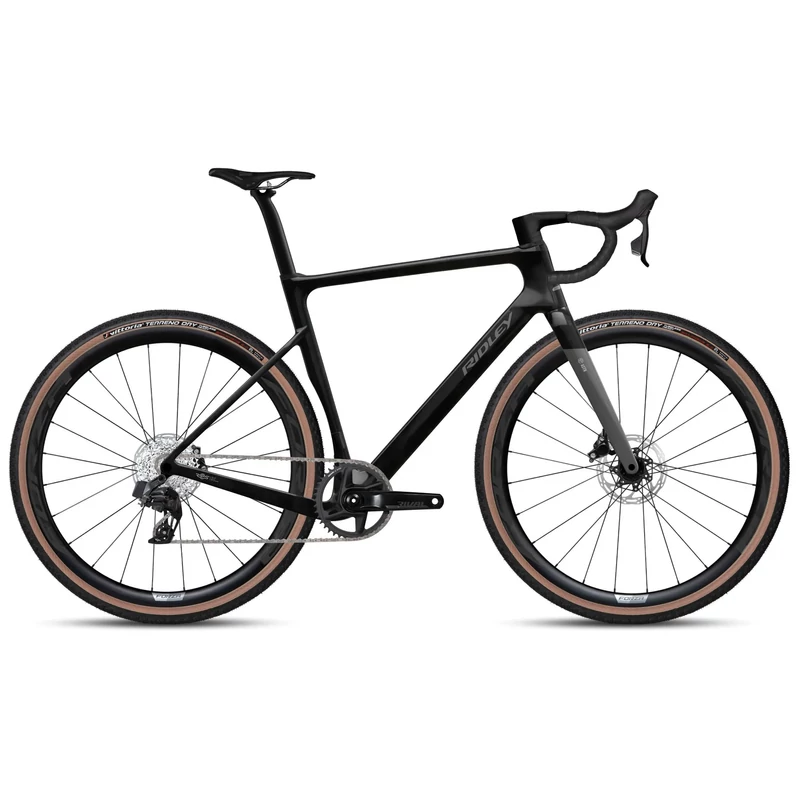 RIDLEY E-Astr Apex XPLR AXS elektromos gravel kerékpár - fekete - XS
