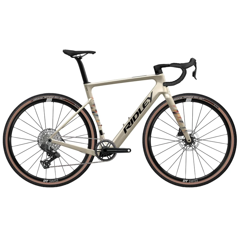 RIDLEY E-Astr Rival XPLR elektromos gravel kerékpár - bézs - XS