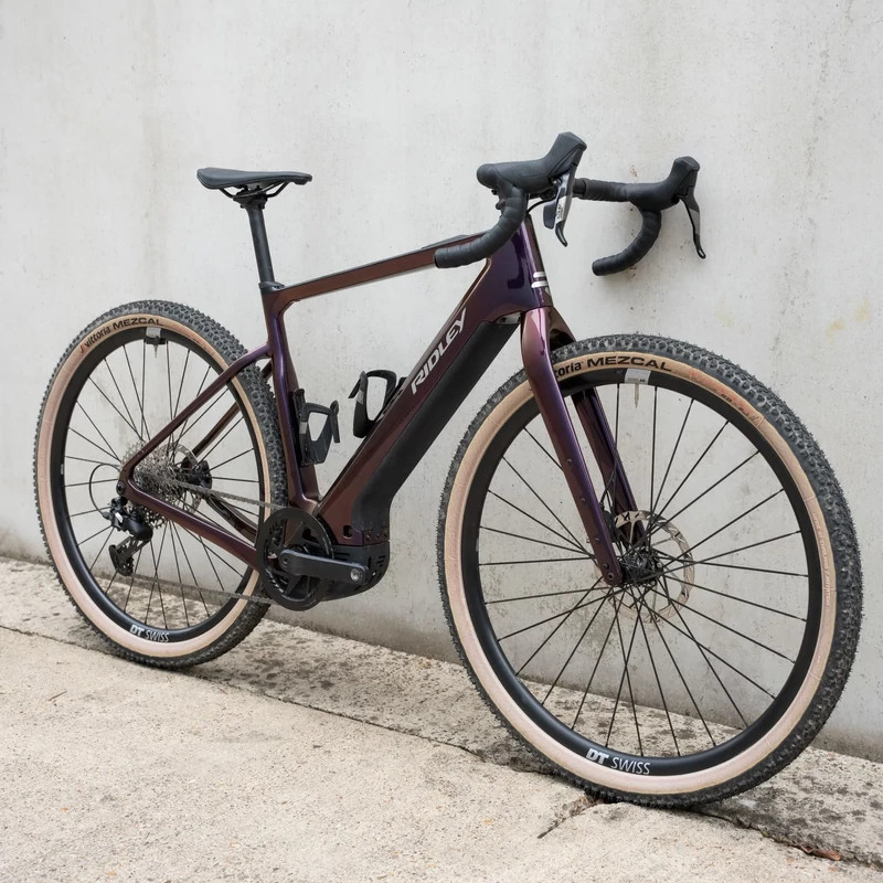 RIDLEY E-Kanzo Adventure GRX Di2 elektromos gravel kerékpár - bordó - S - 2