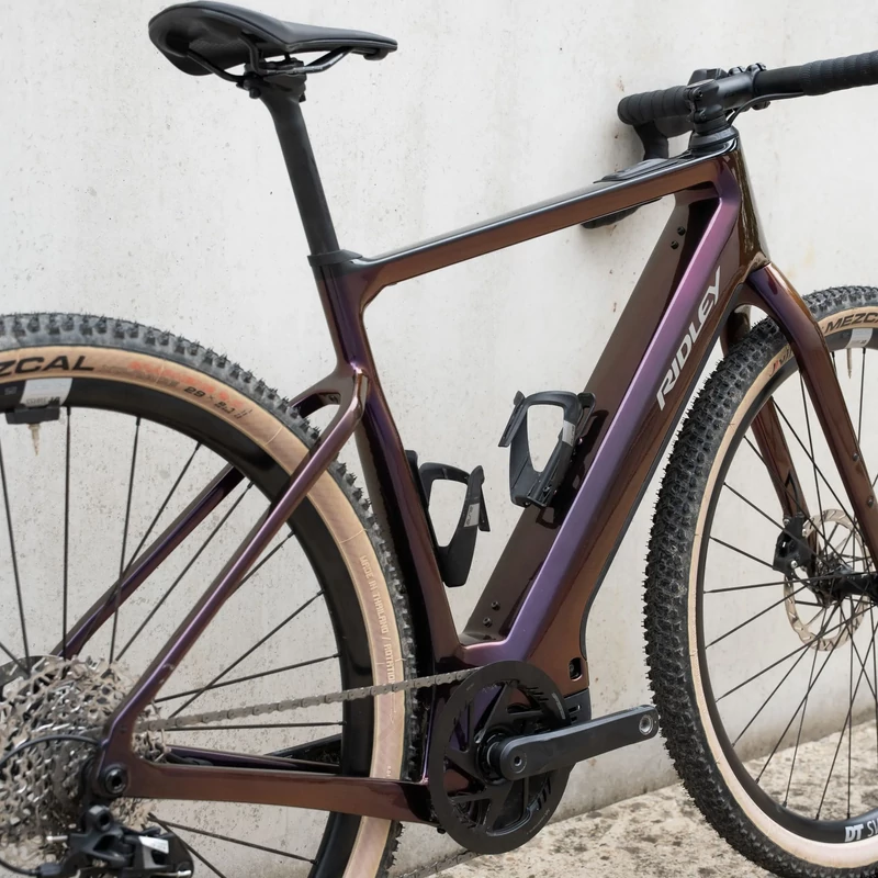 RIDLEY E-Kanzo Adventure GRX Di2 elektromos gravel kerékpár - bordó - S - 3