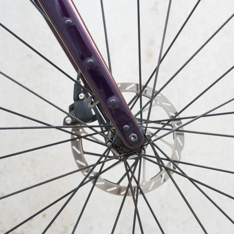 RIDLEY E-Kanzo Adventure GRX Di2 elektromos gravel kerékpár - bordó - S - 7