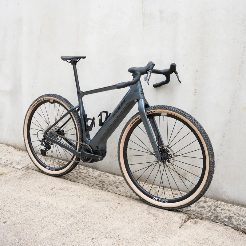 RIDLEY E-Kanzo Adventure Apex XPLR elektromos gravel kerékpár - ezüst - S - 2