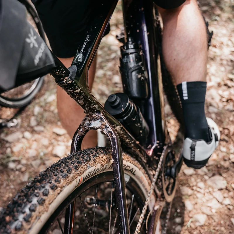 RIDLEY E-Kanzo Adventure Apex XPLR elektromos gravel kerékpár - ezüst - S - 11