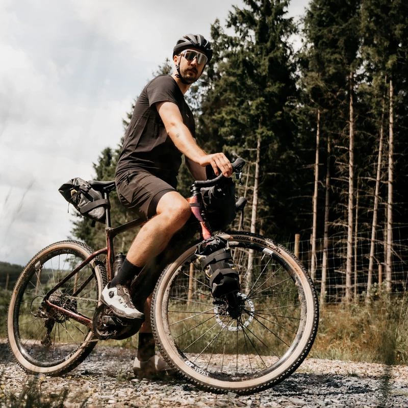 RIDLEY E-Kanzo Adventure Apex XPLR elektromos gravel kerékpár - ezüst - S - 13