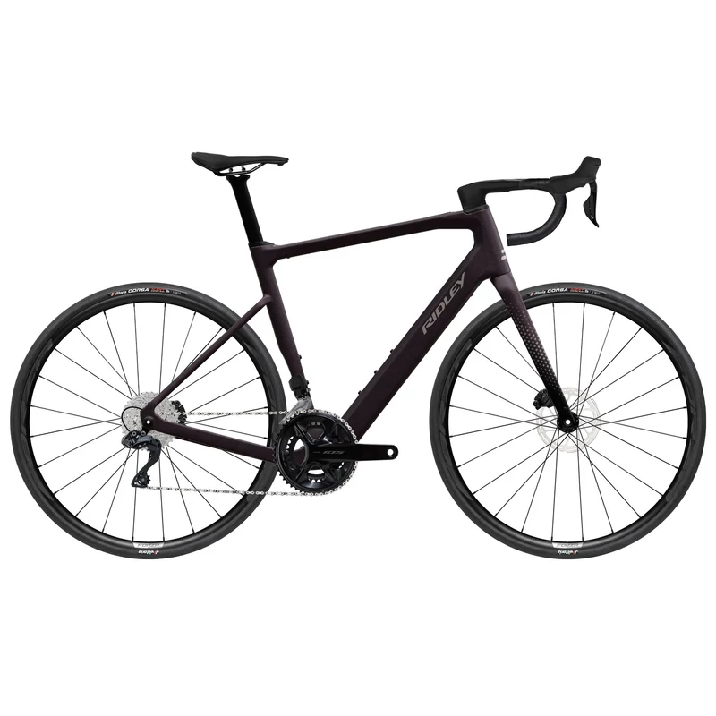 RIDLEY E-Grifn Apex AXS elektromos országúti kerékpár - szilva - XS