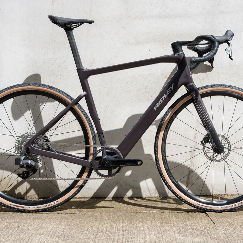 RIDLEY E-Grifn 105 elektromos országúti kerékpár - szilva - XS - 2