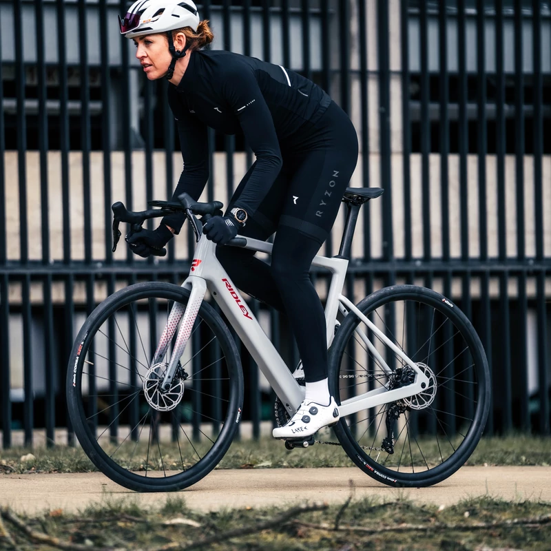 RIDLEY E-Grifn 105 elektromos országúti kerékpár - szürke - XS - 12