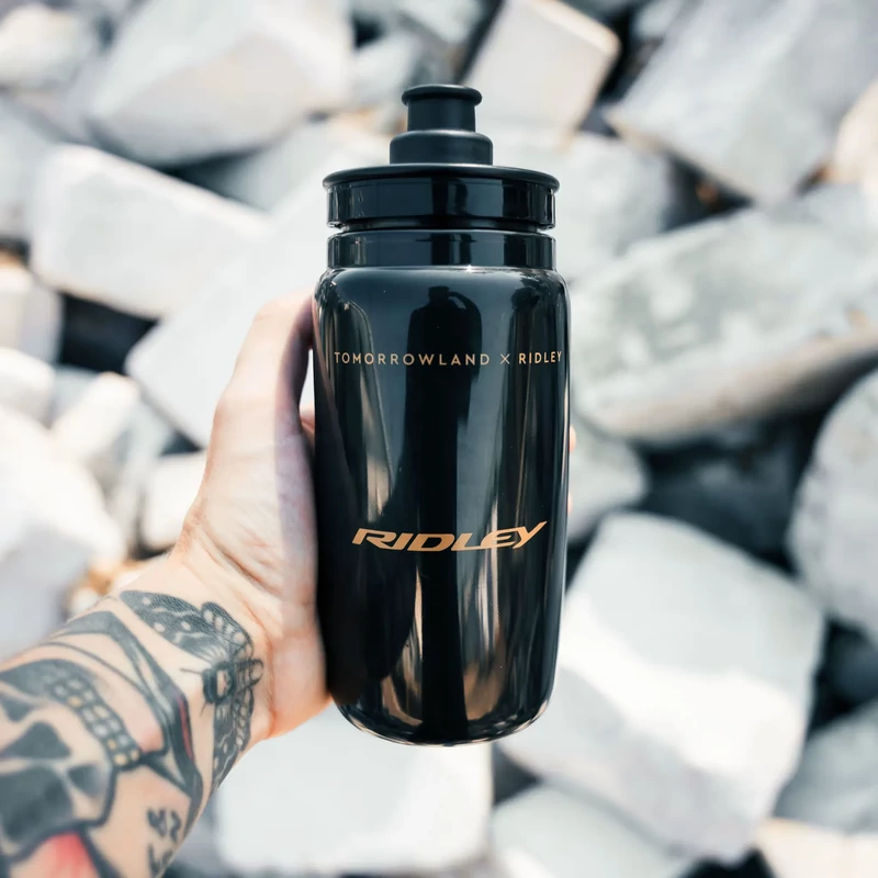 RIDLEY Fly kerékpáros kulacs - fekete - 4