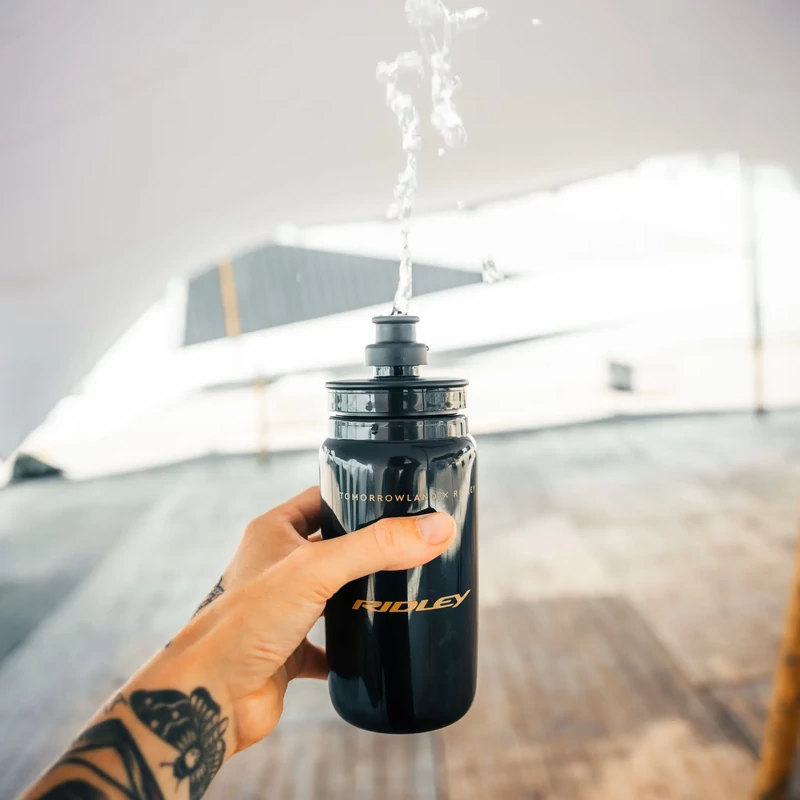 RIDLEY Fly kerékpáros kulacs - fekete - 5