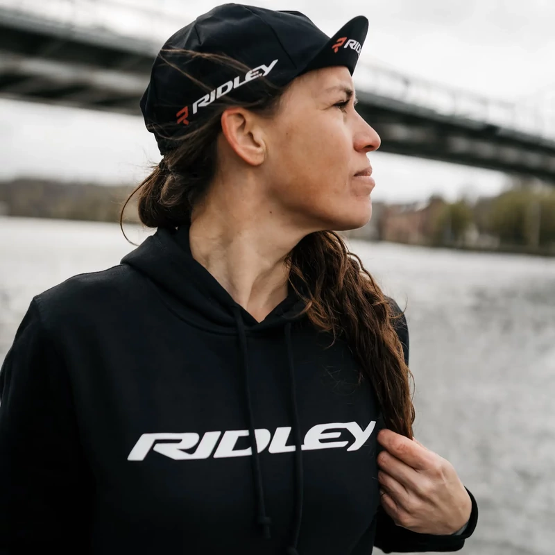 RIDLEY kerékpáros pulóver - fekete - M - 4