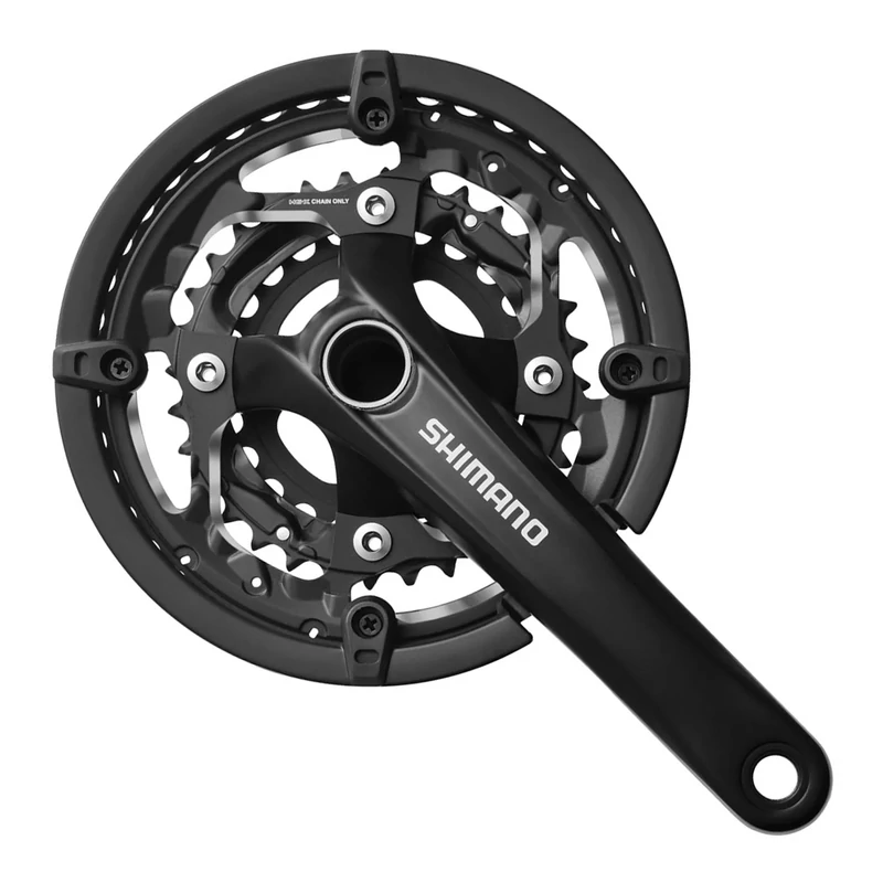 SHIMANO Deore LX FC-T551 kerékpár hajtómű - fekete - 44-32-24T - 170 mm
