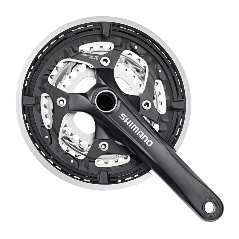 SHIMANO Deore LX FC-T551 kerékpár hajtómű - fekete - 48-36-26T - 170 mm