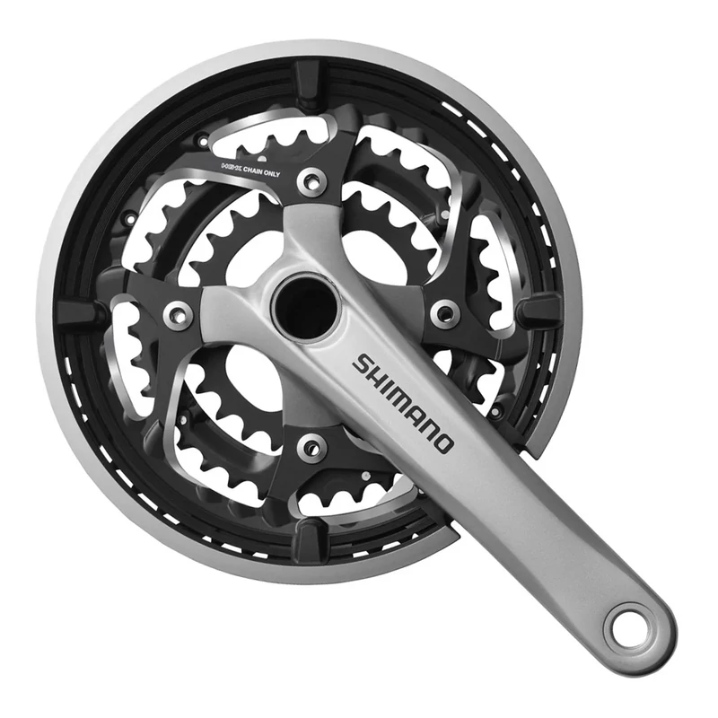 SHIMANO Deore LX FC-T551 kerékpár hajtómű - ezüst - 48-36-26T - 170 mm