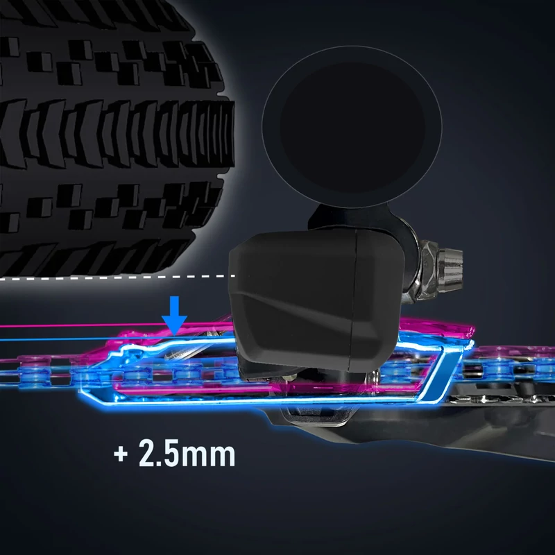 SHIMANO GRX Di2 FD-RX825 kerékpár első váltó - 4