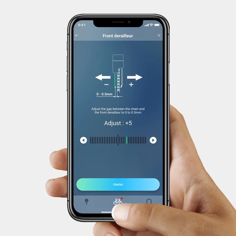 SHIMANO GRX Di2 FD-RX825 kerékpár első váltó - 5