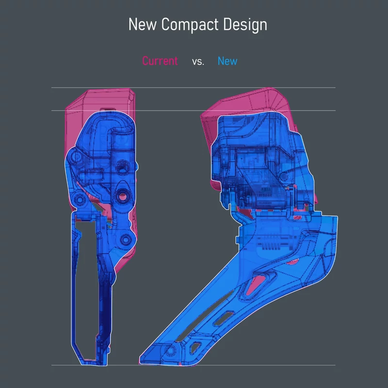 SHIMANO Dura-Ace Di2 FD-R9250 kerékpár első váltó - 4
