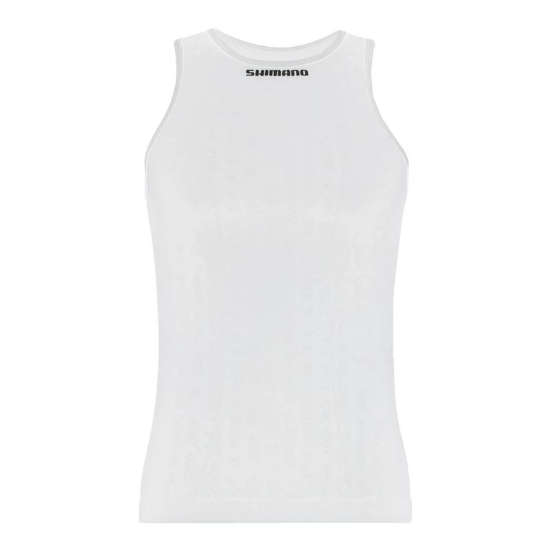 SHIMANO Vertex Sleeveless kerékpáros aláöltözet - fehér - S/M