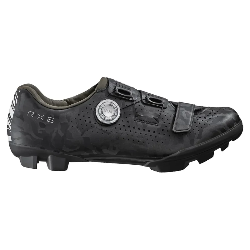 SHIMANO RX600 gravel kerékpáros cipő - fekete - 38