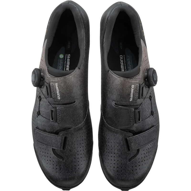 SHIMANO RX801 gravel kerékpáros cipő - fekete - 38 - 2