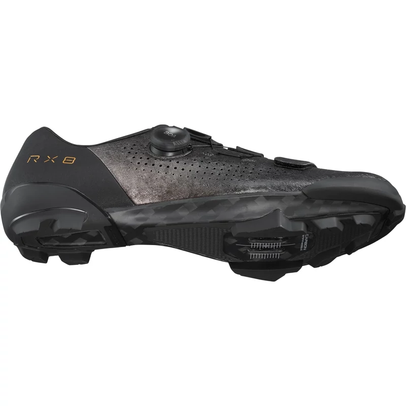 SHIMANO RX801 gravel kerékpáros cipő - fekete - 38 - 4