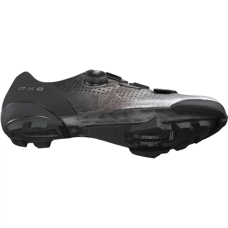 SHIMANO RX801 gravel kerékpáros cipő - ezüst - 38 - 4